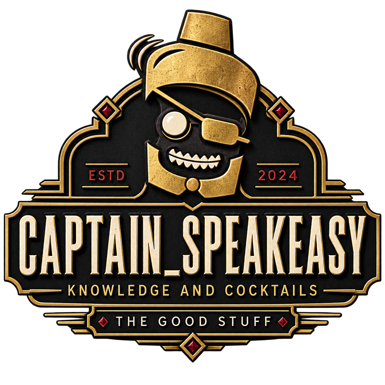 Captain Speakeasy — Knowledge and Cocktails — The Good Stuff